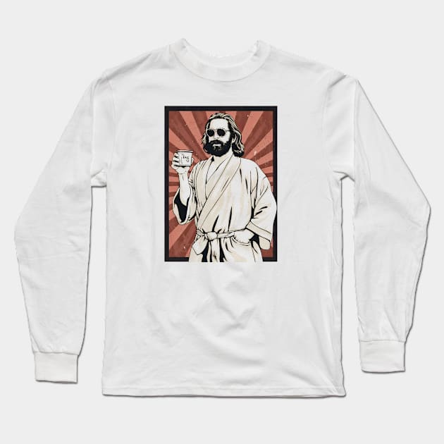 El Duderino Long Sleeve T-Shirt by Aldrvnd